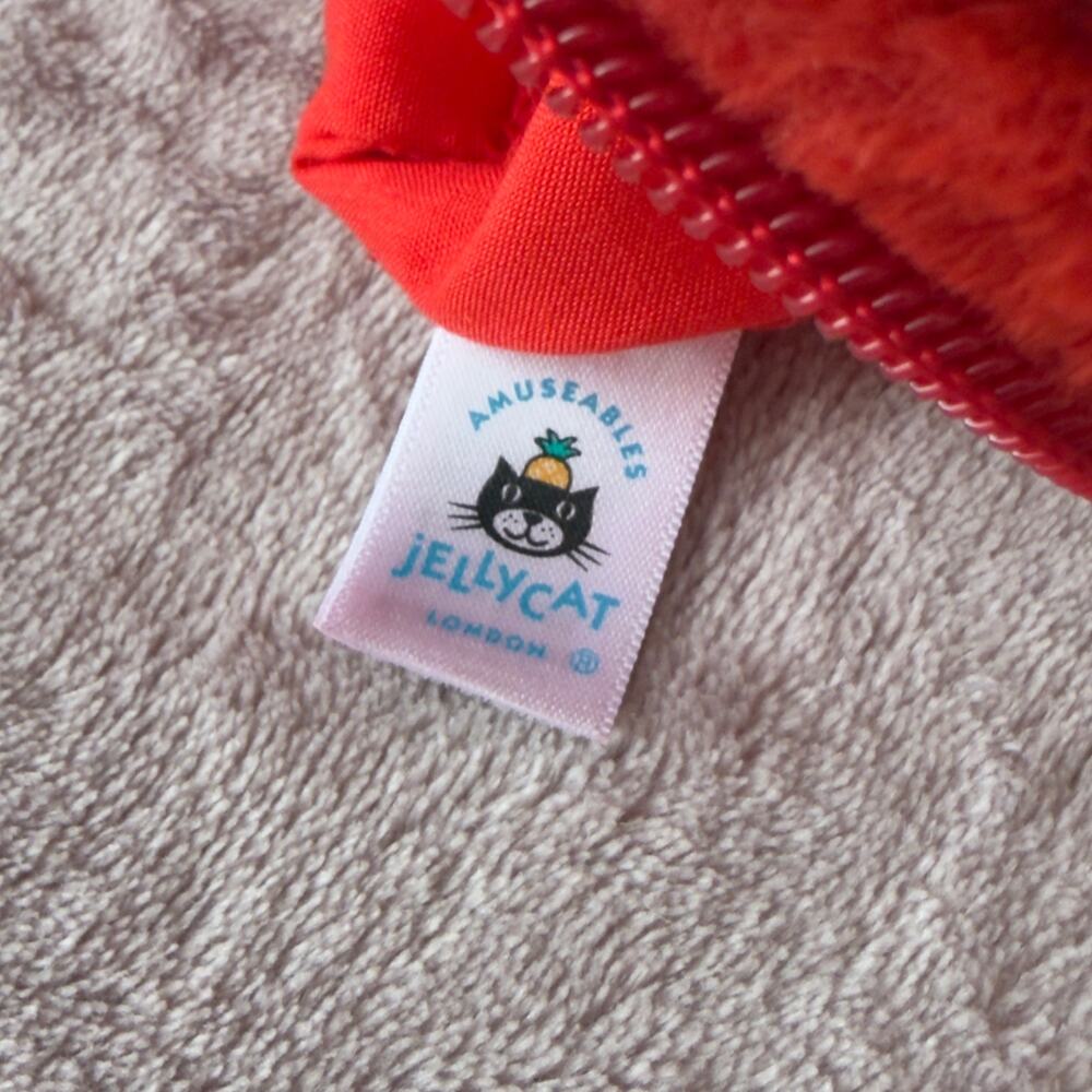 Jellycat Amuseables Heart Crossbody Bag Red Plush Kids Purse Cute - Picture 3 of 4